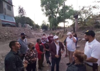 Atenderá Gim Nogales problemas de la colonia Lomas de Nogales 2