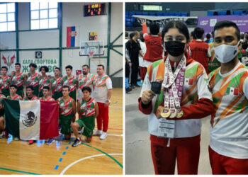 Continúa cosecha de medallas para México en Juegos Mundiales Escolares U15