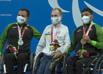 Tres tritones suben al podio en última jornada de para natación en Tokio 2020