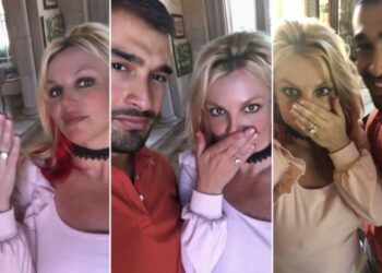 Britney Spears anunció su compromiso con Sam Asghari