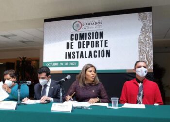 Estamos con el mejor de los ánimos para construir en pro de la niñez y la juventud en el deporte: Ana Gabriela Guevara