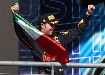 ‘Checo’ Pérez sube al podio en el Gran Premio de EEUU
