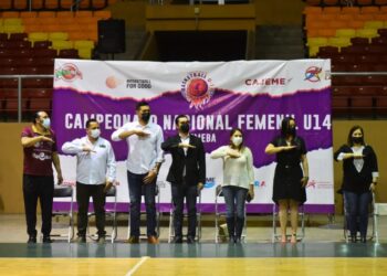 SE INAUGURA EN CAJEME NACIONAL DE BÁSQUETBOL FEMENIL U-14