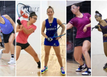 Cinco raquetbolistas mexicanas continúan dentro de las mejores 10 del mundo