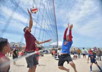 Realiza IDJH torneos de voleibol y fútbol en Bahía de Kino