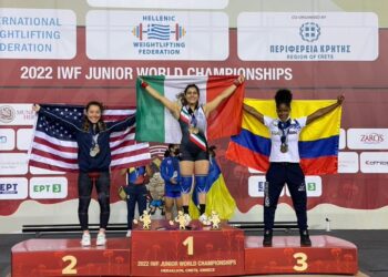 México gana dos oros en Mundial de Pesas Sub-20 en Grecia