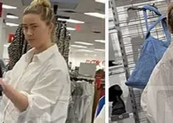 ¡De a cinco la pieza! Captan a Amber Heard en tienda de ropa barata