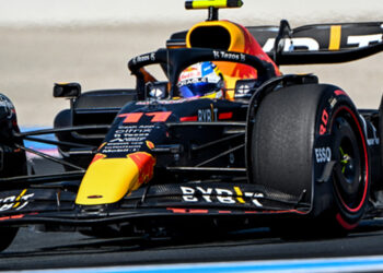 F1: Checo Pérez queda fuera del podio; Verstappen gana el GP de Francia