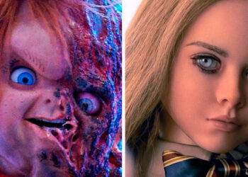 Chucky se burla y se lanza contra M3gan, la nueva muñeca asesina