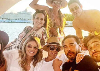 Angélica Rivera y Eduardo Yáñez se reencuentran 15 años después