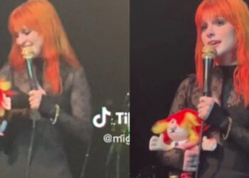 Lanzan peluche del Dr. Simi a Hayley Williams de Paramore; así reaccionó