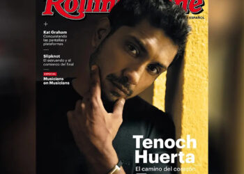 Aparece Tenoch Huerta en la portada de Rolling Stone