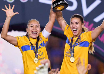 Tigres femenil se corona en el Apertura 2022 tras vencer al América