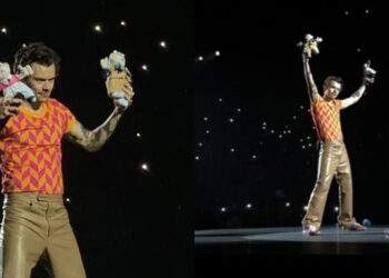 Entre peluches y mariachis, así recibieron sus fans a Harry Styles en Monterrey