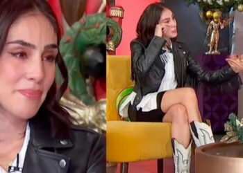 Sandra Echeverría llora en VIVO por su divorcio con Leonardo de Lozanne: «Estoy rota»