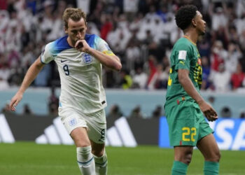 Inglaterra sigue invicto tras golear a Senegal