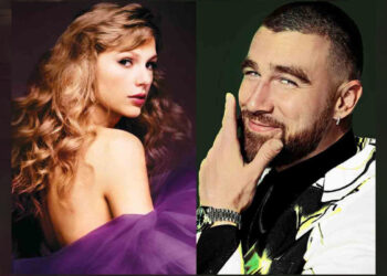 Revelan foto de Taylor Swift acurrucada junto a Travis Kelce