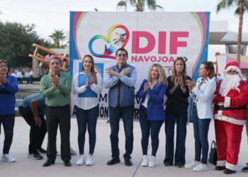 Con alegre caminata y fiesta celebran Navojoenses el día de la inclusión