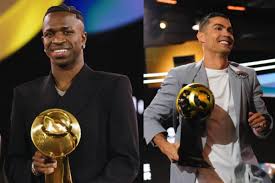 Vinicius Jr. es el mejor jugador del mundo en los Globe Soccer Awards 2024