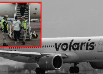 FGR investiga por dos delitos a Mario ‘G’, hombre que intentó desviar avión de Volaris hacia EU