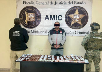 Operativo conjunto AMIC y SEMAR logra cateo positivo en San Luis Río Colorado