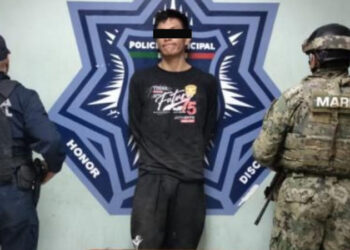 Detienen a hombre en la villa fontana y a mujer en la colonia kino en Cajeme