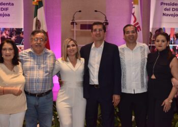 “SERVIR ES LA MISIÓN”: Luz  Argel Gaxiola de Elías  en informe de actividades del DIF