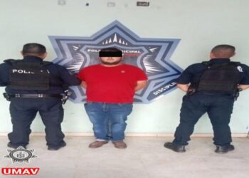 Atiende  UMAV reporte pro violencia familiar en la colonia Pradera del Sur en Cajeme