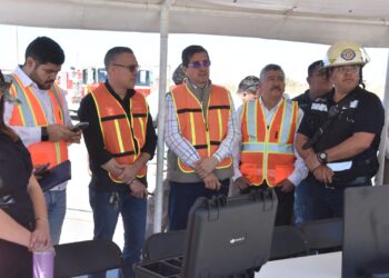Realizan en Navojoa Mega Simulacro de Emergencía Química