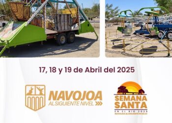 Los juegos mecánicos Gratis esta Semana Santa en el Río Mayo