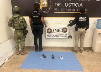 Aseguran cámaras de videovigilancia ilegales durante operativo conjunto de AMIC-DEFENSA en Ciudad Obregón