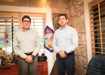 Recibe alcalde apoyo del Secretario de Seguridad