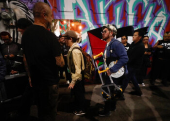 Inicia SSC investigación en el foro Alicia por desalojo; policías son relevados de su cargo