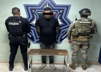 Detiene  SSPM y  MARINA a sujeto  por presunto delito contra la salud en Cajeme