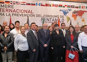 Participa Alcalde Juan Gim en la Cumbre Contra el Fentanilo