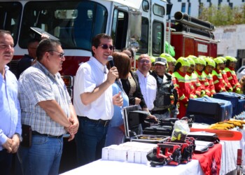 Tiene Bomberos Navojoa más equipo, instrumental y ambulancia super moderna