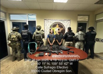 Operativo Coordinado logra rescate de Persona Privada de la libertad y detiene a dos en Cajeme