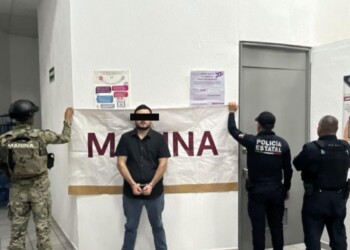 Detiene  SSPM a dos personas en posesión de arma de fuego en la colonia Cortinas