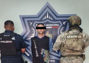 Detienen a hombre por presunto delito contra la salud en la zona norte de Cajeme