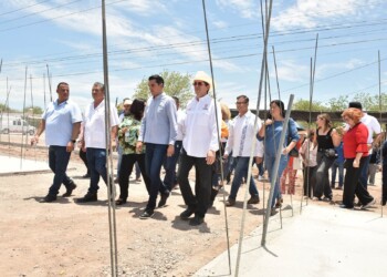 Resultado del trabajo en equipo y de la gestión de Jorge Elías Retes avanza construcción de escuela Nissan