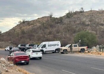 Encuentran encobijado con tiro de gracia en la cabeza en Hermosillo.