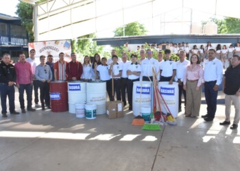 ELÍAS RETES PRESIDE ARRANQUE DEL CICLO ESCOLAR 2025-2026 EN NAVOJOA