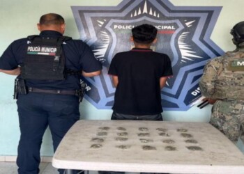 Aseguran  SSPM Y MARINA dosis de droga en las colonias villas del Náinari y Centro