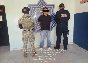 Detienen a sujeto por robo de infante en grado de tentativa