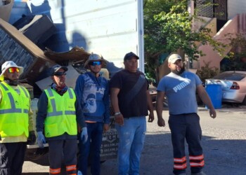 Realizan jornada de Sabarriendo en la colonia El Manantial