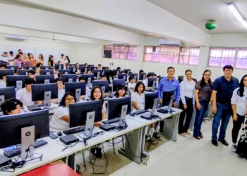 Inaugura COBACH Navojoa Laboratorio de Cómputo.