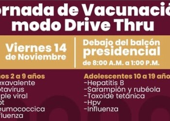 ¡Jornada de Vacunación en modalidad Drive Thru!