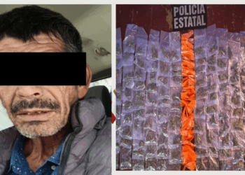 Asegura Policía Estatal 180 envoltorios de narcótico en San Pedro El Saucito