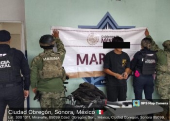 Detienen a tres personas en operativos de seguridad en Cajeme