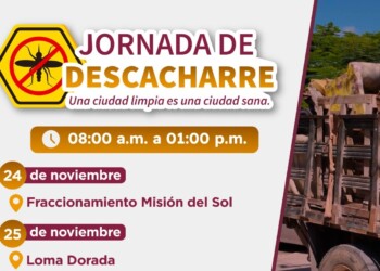 Invita el Ayuntamiento de Guaymas a participar en Jornada de descacharre